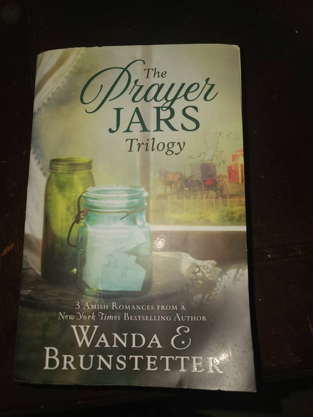 The Prayer Jars Trilogy by Wanda E. Brunstetter — Green Cover